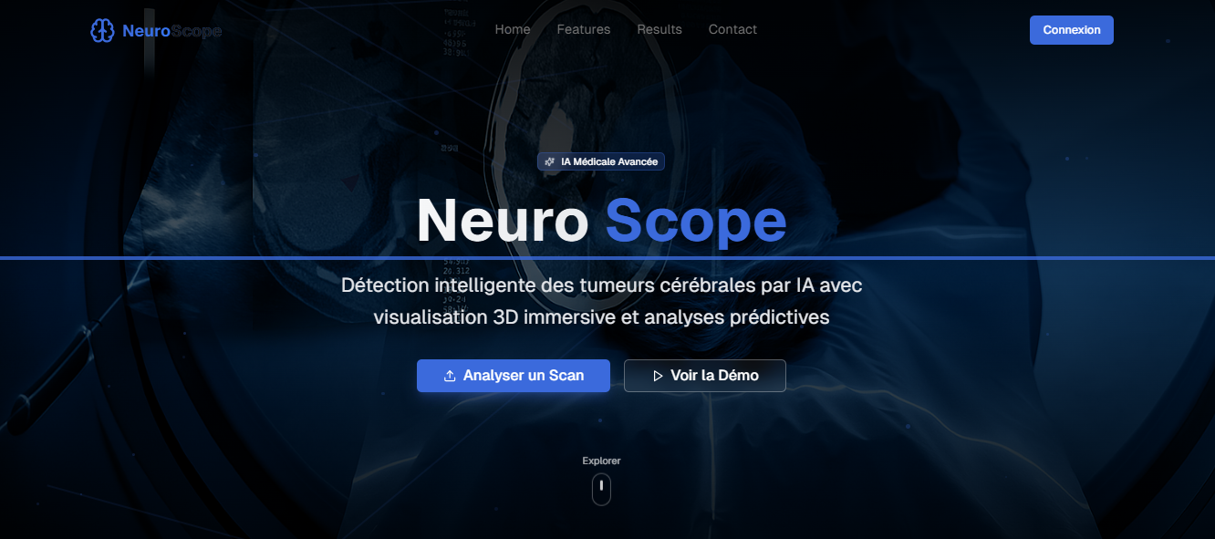 NeuroScope: IA pour la Segmentation et Visualisation des IRM